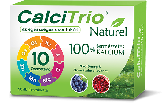 CalciTrio Naturel termék doboz